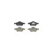 Placute frana RENAULT SC&iuml;&iquest;&frac12;NIC II JM0 1 ATE 13046072212