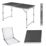 Masa camping Nils Camp NC1605, Gri Inchis FitLine Training