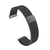 Cumpara ieftin Curea Milanese Slim Fit compatibila Garmin Vivoactive 4, Telescoape QR, 22mm, Negru