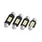 Set 2 leduri 39mm canbus 6 smd alb 6000k PREMIUM