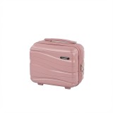 TraveLux Voyager valiză mică de m&acirc;nă cu capac dur 26x31x14 cm aur roz