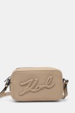 Karl Lagerfeld poseta K/SKUARE culoarea bej, A1W30040