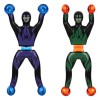 Jucarii Lipicioase Acrobat, Set 2 Bucati, Multicolor, Ziduri, 3+ Ani, Baieti/Fete, Gelatina, Joc Indemanare, Antistres, Interactiva
