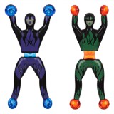 Jucării Lipicioase Acrobat, Set 2 Bucăți, Multicolor, Pentru Ziduri, 3+ Ani, Oem