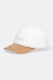 Kangol șapcă FAUX SHERPA 5-PANEL culoarea bej, K5466.NT159