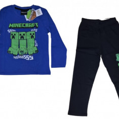 Pijama Minecraft, Creeper army, 5 - 12 ani, ORIGINAL Mojang !!