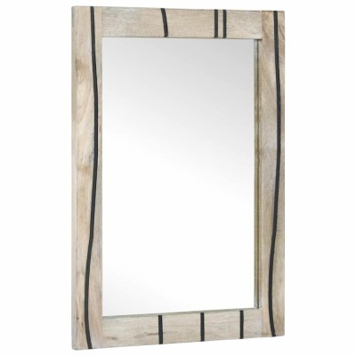 vidaXL Oglindă pentru baie cu oglindă Maro 50 x 2.5 x 70 cm 4018003 foto