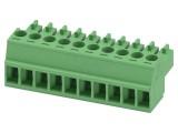 Conector regletă de conexiuni deconectabilă COMBICON S, 10 pini, 8A