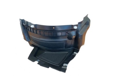 Carenaj roata Audi A6 (4g/C7), 01.2011-09.2018, montare fata, dreapta, fata; elastomer, PET (fibra poliester), plastic - &amp;acirc; polypropylene (PP) and f foto