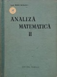 Analiza matematica, vol. II - Miron Nicolescu