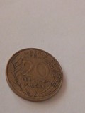 Franta 20 centimes 1968