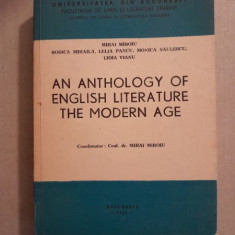 An anthology of english literature, the modern age - Mihai Miroiu