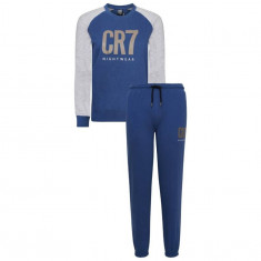 Cristiano Ronaldo pijamale de copii Long blue - 6 let