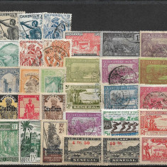 C2744 - Colonii franceze lot timbre