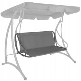 Sezut de rezerva pentru bancheta de balansoar 155x100 cm, gri, Springos GartenVIP DiyLine