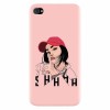 Husa silicon pentru Apple Iphone 4 / 4S, Shhh