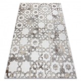 Covor Structural SOLE D3882 Ornament - țesute plate bej / gri, 120x170 cm