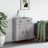 Dulap, gri sonoma, 69,5x34x90 cm, lemn compozit