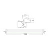Cheder parbriz TOYOTA RAV4 (XA20), 06.2000-12.2005, un bandou; superior,, Rapid