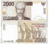 Indonezia 2 000 2000 Rupiah 2015 P-148g UNC
