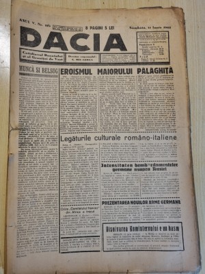 Dacia 12 iunie 1943-al 2-lea razboi mondial,eroismul maiorului palaghita foto