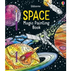Space Magic Painting Book Usborne