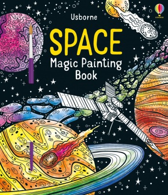 Space Magic Painting Book Usborne foto