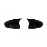 Capace oglinzi Batman style Opel Astra J 2009-2020 negru lucios