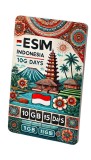 eSIM Indonesia 10GB 15Days Economy