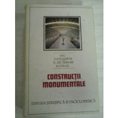 CONSTRUCTII MONUMENTALE - Dinu-Teodor Constantinescu