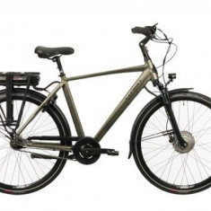 Bicicleta Electrica Corwin 28327, roti 28 Inch, cadru 530mm, 7 Viteze, motor250 W, Gri