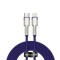 Cablu Type-C la Lightning 20W, 2m - Baseus Cafule Series (CATLJK-B05) - Purple