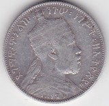 Etiopia Ethiopia &frac12; Birr - Menelik II 1889 (1897) A