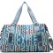 Geanta sport pentru sala, TAIKESEN M-06, impermeabila, dimensiune 52x21x29 cm, Albastru