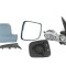 Oglinda usa exterioara VW Transporter/Multivan (T5), 04.2003-10.2009, partea Dreapta, reglare electrica; carcasa grunduita; incalzit; sticla convexa;
