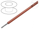 Cablu litat 22AWG TFE roșu 600V 305m