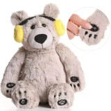 Dispozitiv sunete albe, ursulet din plus cu sunetul batailor inimii mamei si cantece de leagan, Lulla Bear by bebeLOGIC&trade;