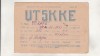 Bnk cp Ukraina - QSL - Dnepropetrovsk 1965, Circulata, Ucraina, Printata