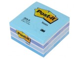 Post-it-uri adezive 76x76mm albastru