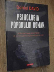 PSIHOLOGIA POPORULUI ROMAN-DANIEL DAVID foto