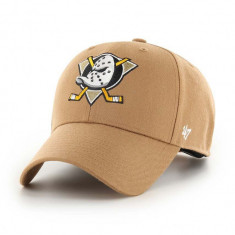 47brand șapcă din amestec de lână NHL Anaheim Ducks culoarea bej, cu imprimeu H-MVPSP25WBP-QLB