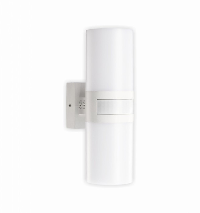 Aplica de exterior 20W 1900lm 4000K lumina naturala IP65 cu senzor de miscare