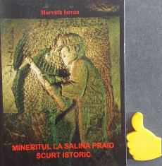 Istoricul mineritului de la salina Praid Horvath Istvan Editia 2005 208 Pagini foto