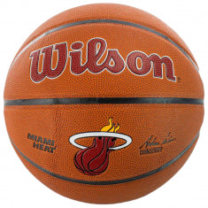 Mingi de baschet Wilson Team Alliance Miami Heat Ball WTB3100XBMIA maro foto