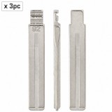 Set 3 lame cheie auto 92# HY22 pentru Hyundai si Kia