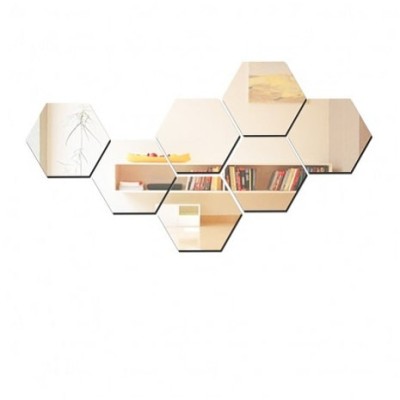 Set Stickere Acril Decorative, Hexagon, 160 mm x 160 mm x 5 bucati foto