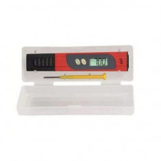 Tester PH digital pentru apa, lichide Home PHT 01, termometru, Mania Tools foto