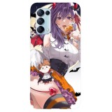 Husa compatibila cu Oppo A54 5G model Hallowen, Silicon, TPU, Viceversa, Transparent, Carcasa