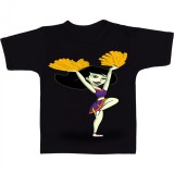Tricou &quot; Midriff cheerleader &quot;