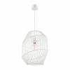 Pendul sfera GoodHome Tsolma, alb, 1xE27, cablu reglabil, design modern